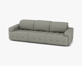 Natuzzi Intenso Sofa 3D-Modell
