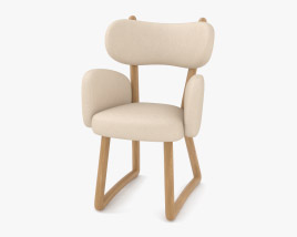 Pierre Augustin Rose Polus 007 Chair 3D model