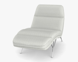 Roche Bobois Calibri Cadeira de Lounge Modelo 3d