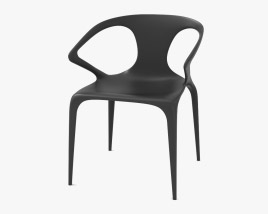 Roche Bobois Ava Chaise de salle à manger Modèle 3D