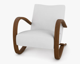 Thonet Art Deco H269 Кресло 3D модель