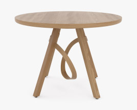 Tom Raffield May Coffee Table Oak Modelo 3D