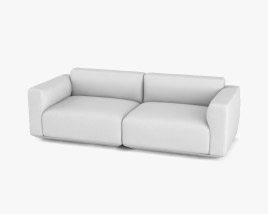 Tradition Develius Sofa 3D-Modell