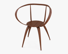 Vitra Pretzel 椅子 3D模型