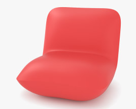 Vondom Pillow Lounge chair 3D модель
