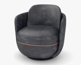 Wittmann Miles Lounge chair 3D model