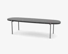 Zanotta Niobe Table Basse Modèle 3D