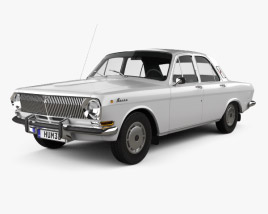 GAZ 24 Volga 1967 3D model