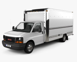GMC Savana 箱式卡车 2015 3D模型