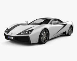 ジェネリック Sport Car 2014 3Dモデル