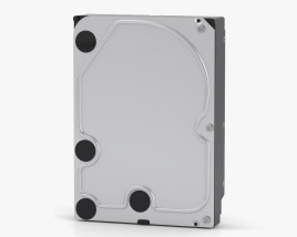 Disco duro de la computadora Modelo 3D