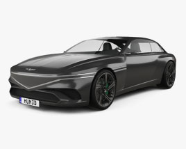 Genesis X Speedium Coupe 2024 3D model