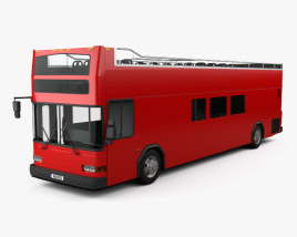 Gillig Low Floor 2층 버스 2012 3D 모델 