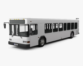Gillig Low Floor Bus 2012 3D 모델 