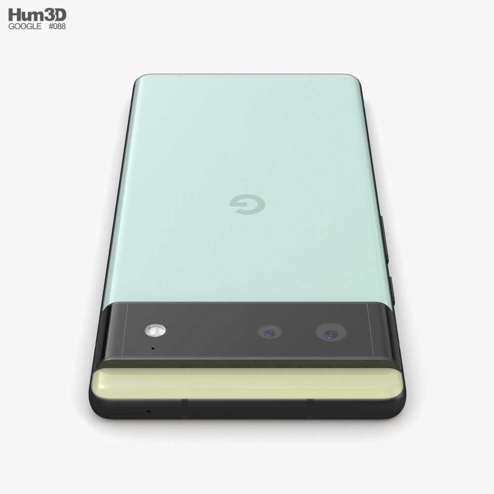 Google Pixel 6 Sorta Seafoam 3D model download