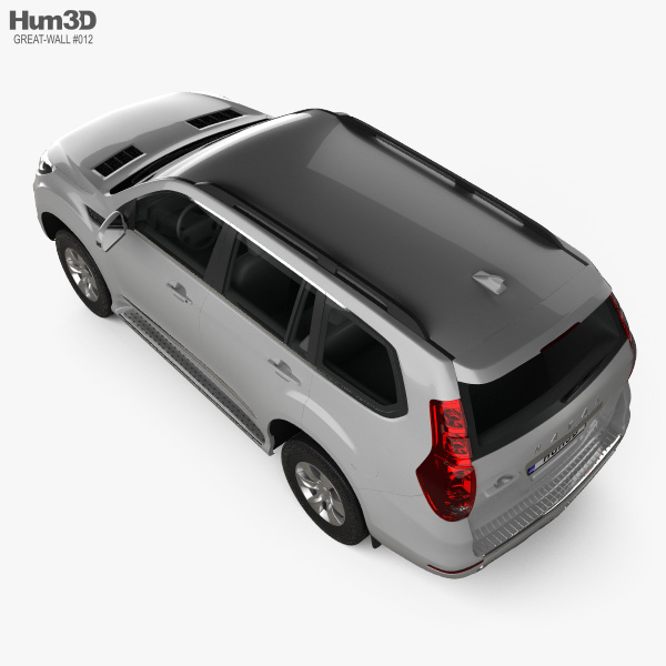 Great Wall Haval H9 2017 3D model - Download Vehicles on 3DModels.org