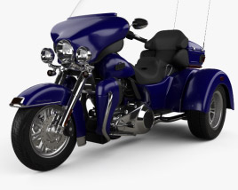 Harley-Davidson Tri Glide Ultra Classic 2012 3D model
