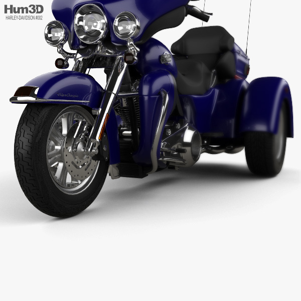 Harley-Davidson Tri Glide Ultra Classic 2012 3D model