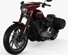 Harley-Davidson FLSB Sport Glide 107 2018 3D model