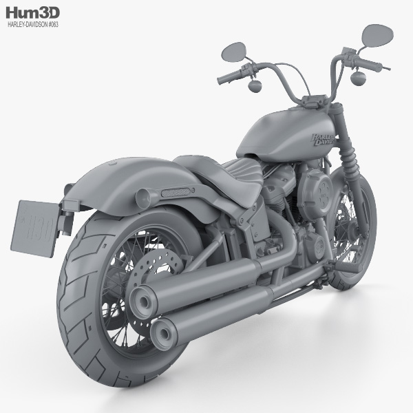 3d Harley Davidson Tri Glide