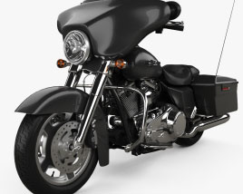 Harley-Davidson Street Glide 2014 3D model