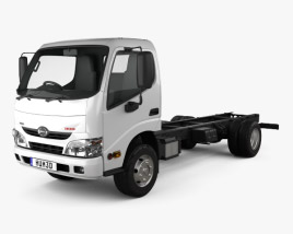 Hino 300-616 Chassis Truck 2014 3D model
