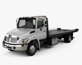 Hino 258 ALP Camion Remorquage 2015 Modèle 3D