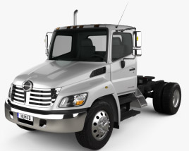 Hino 338 CT Tractor Truck 2015 3D model