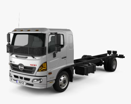 Hino 500 FD (11242) Chassis Truck 2020 3D model