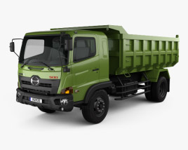 Hino 500 FG Tipper Truck 2020 3D model