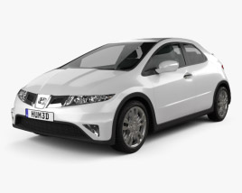 Honda Civic TypeR 2011 3D model