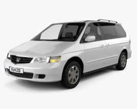 Honda Odyssey 2003 3D модель