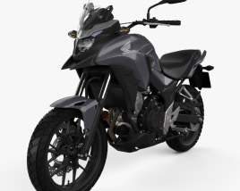 Honda CB500X 2018 Modèle 3D