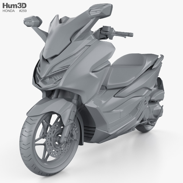 Honda New Forza 350 Thai style 3D model 3D printable