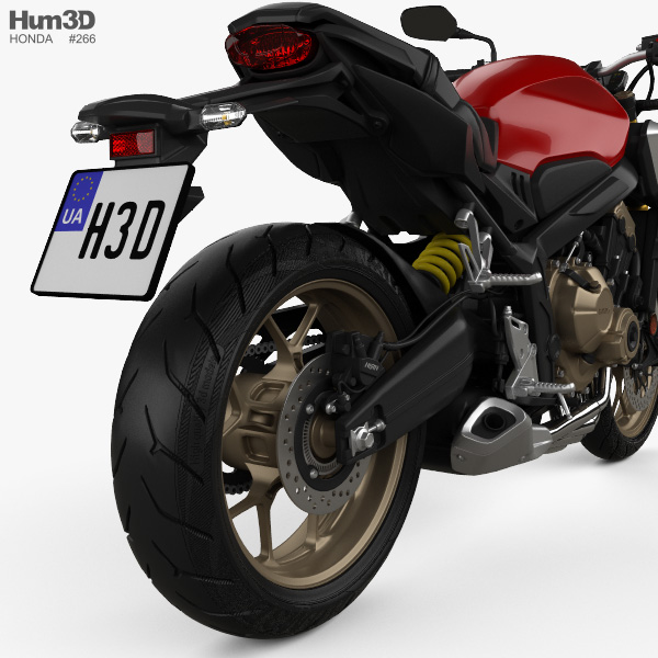 Honda CB650R 2019 3D model