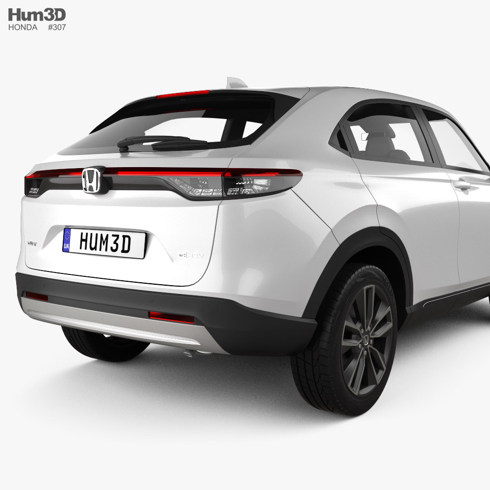 Honda HR-V e-HEV 2024 3D model - Download Vehicles on