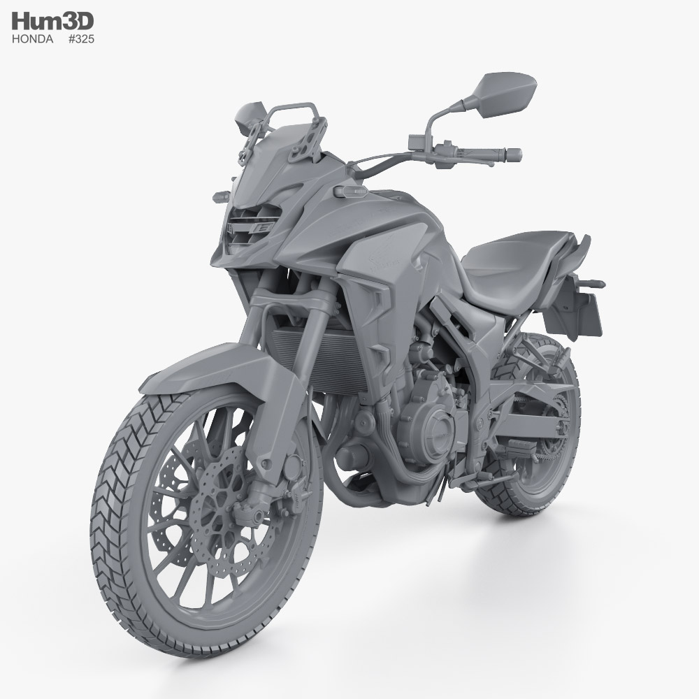 Honda CB500X 2022 3D model