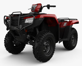 Honda TRX520FE 2022 3D model