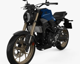 Honda CB250R 2022 Modelo 3d
