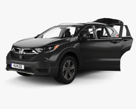 Honda CR-V LX with HQ interior 2020 3D model