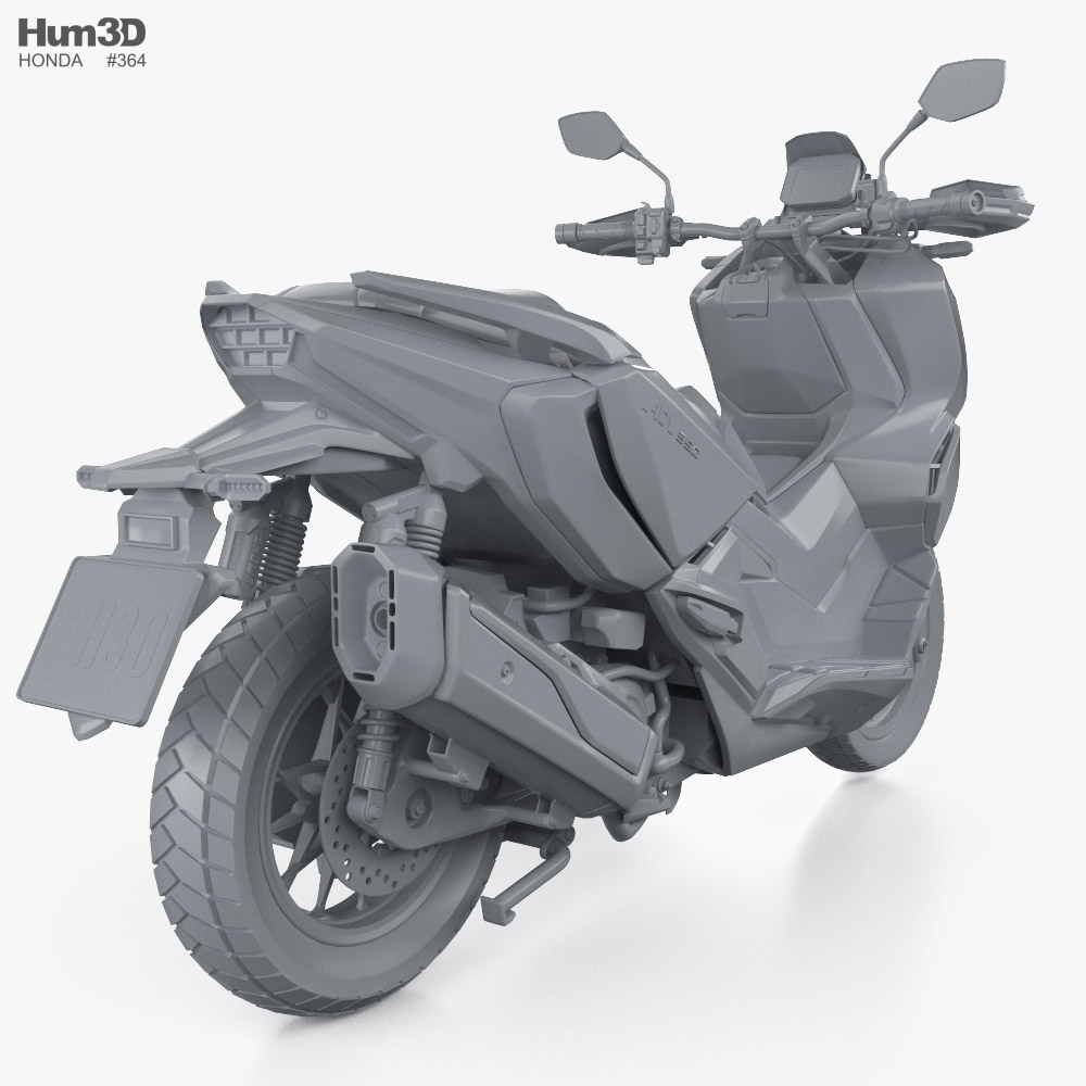 Honda ADV350 Adventure 2024 Modelo 3D - Descargar Vehículos on