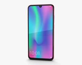Honor 10 Lite Red 3D 모델 