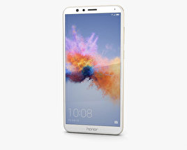 Huawei Honor 7X Gold 3D модель