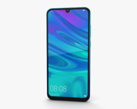 Huawei P Smart (2019) Aurora Blue 3D 모델 