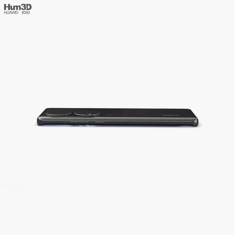Huawei P50 Pro Negro Modelo 3D - Descargar Electrónica on