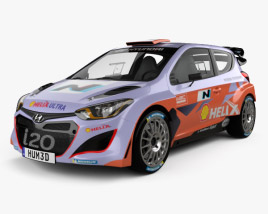 Hyundai i20 WRC 2012 3D model