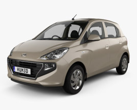Hyundai Santro Asta HQインテリアと 2022 3Dモデル