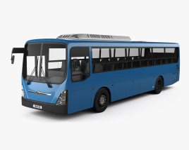 Hyundai Super Aero City bus 2019 3D model