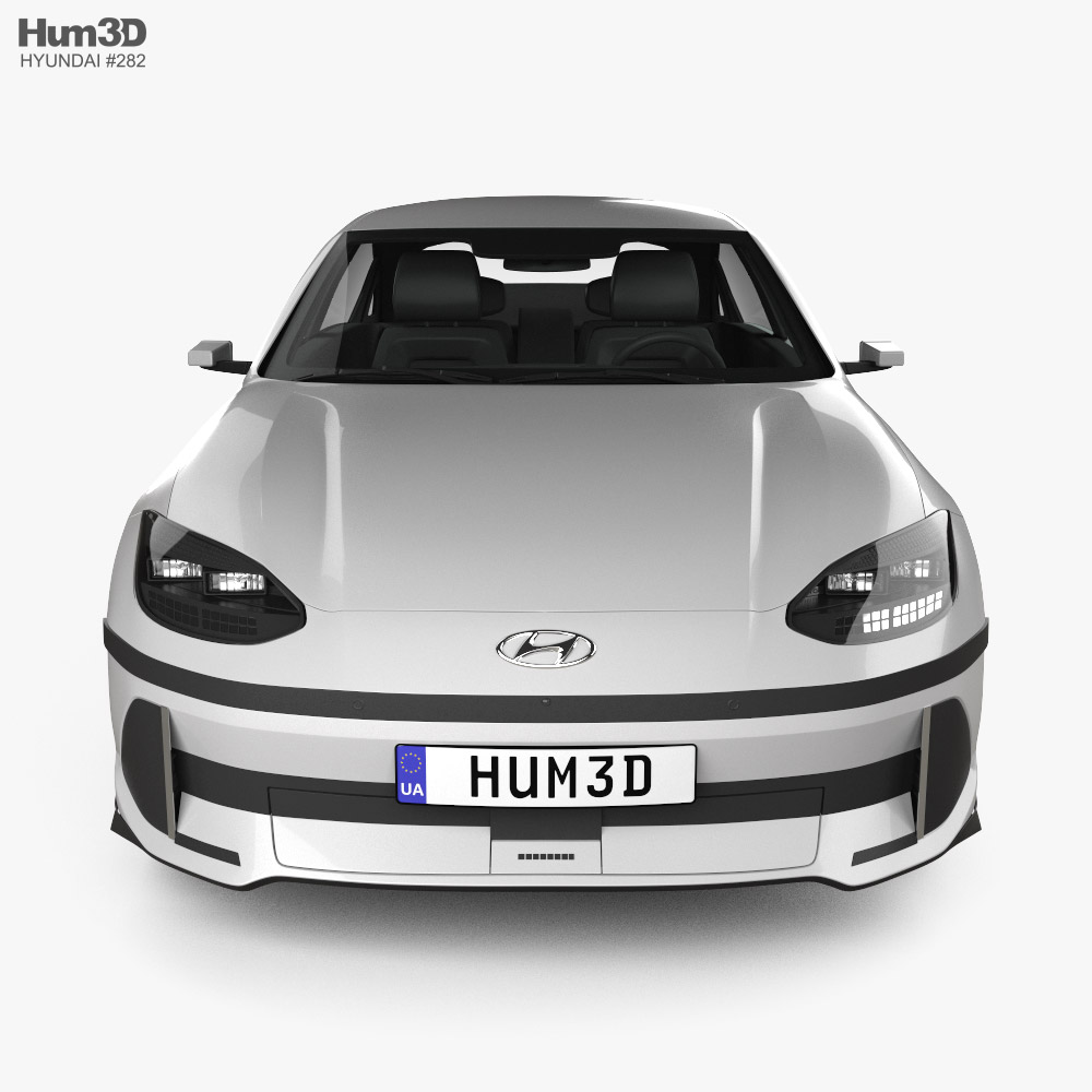 Hyundai Ioniq 6 2024 3D-Modell - Herunterladen Fahrzeuge on