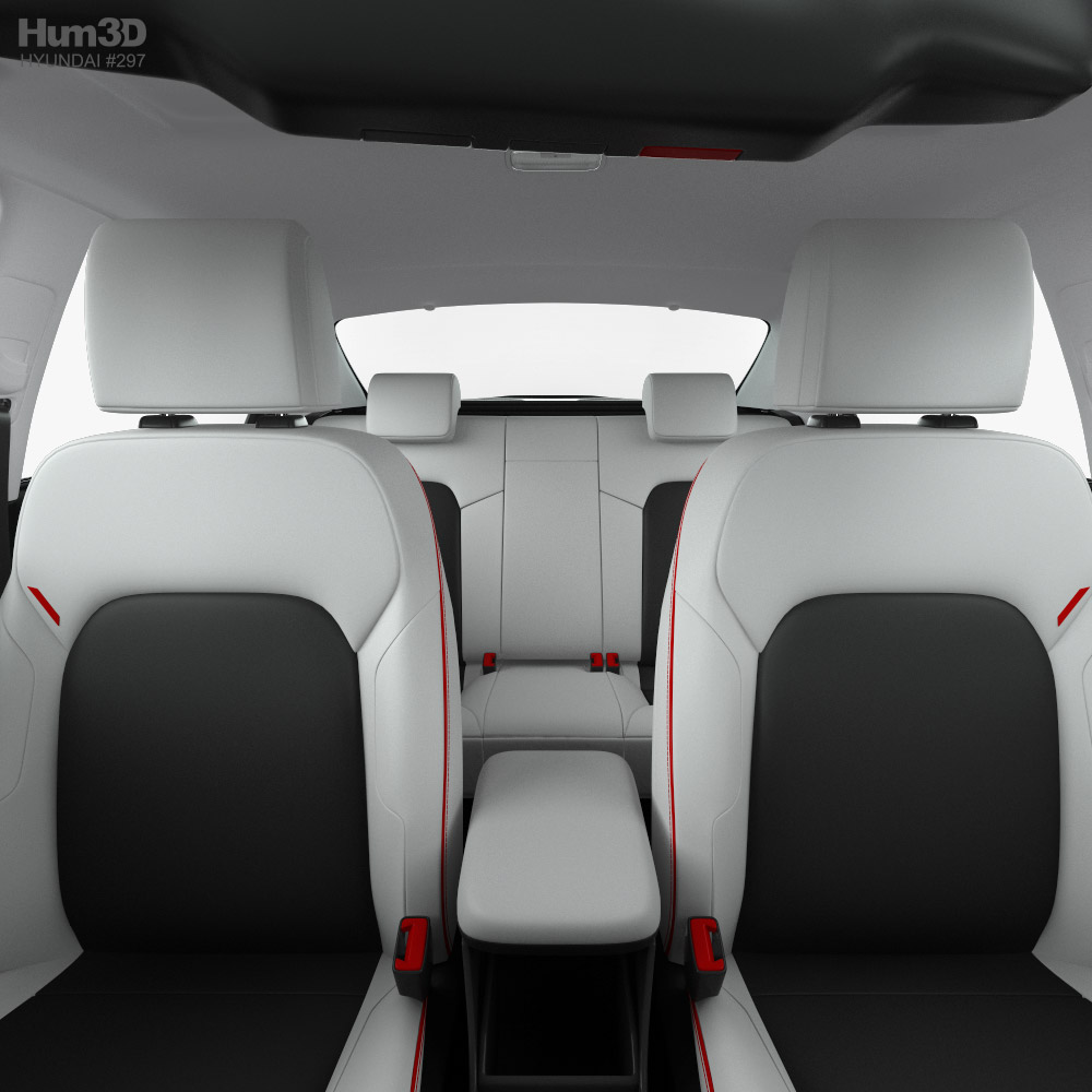 Hyundai Verna Turbo with HQ interior 2024 3D model Download Vehicles